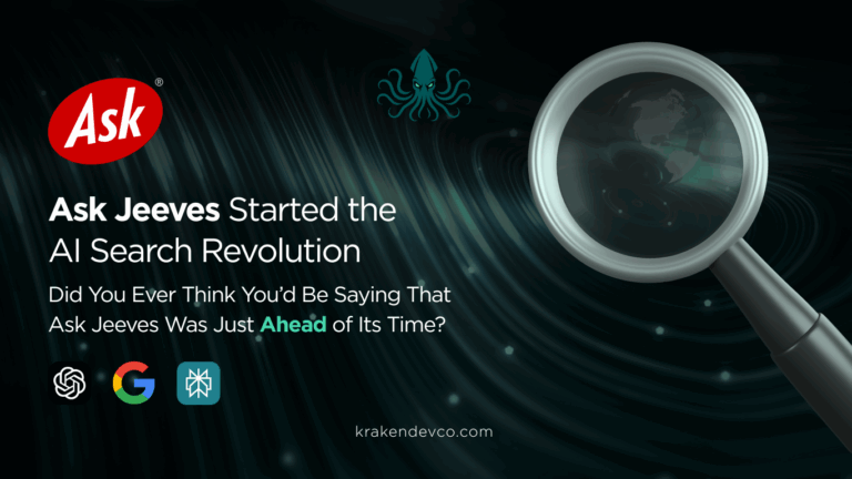 Ask Jeeves Started the AI Search Revolution - Kraken Dev Co Ask Jeeves Started the AI Search Revolution