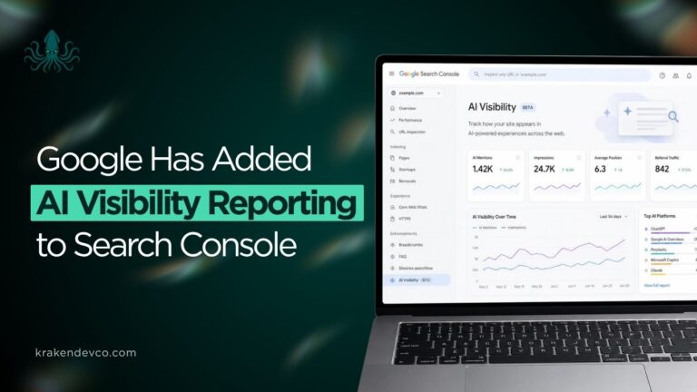 Google Has Added AI Visibility Reporting to Search Console